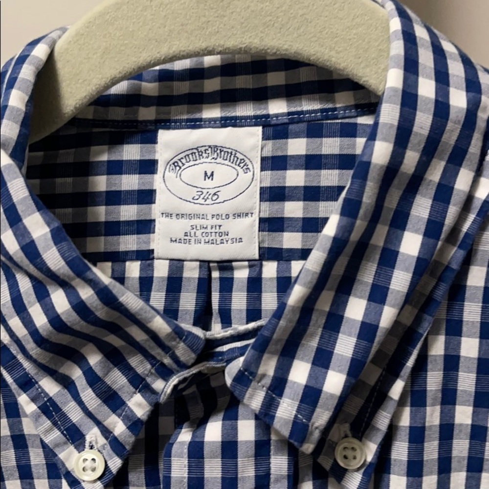 LIGHTLY WORN! Brooks Brothers dress shirt - Picture 3 of 3